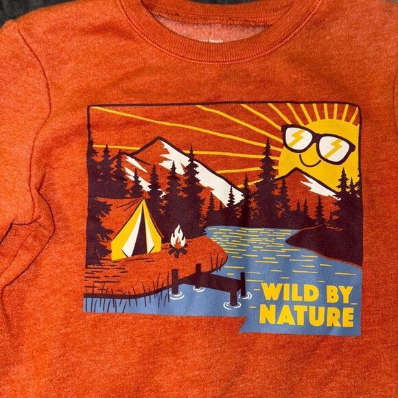 5t jumping beans sweatshirt for boys wild by nature - Picture 3 of 3